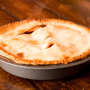 Whole apple pie example